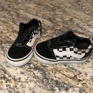 Black and White Checkered Vans